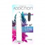 Addiction - Crystal Addiction 20 cm Vertical Clear TPE - Addiction