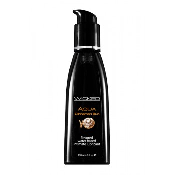 WICKED AQUA CINNAMON BUN FLAVORED 120ML