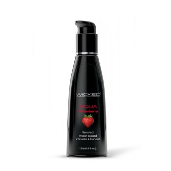 WICKED AQUA STRAWBERRY FLAVORED 120ML