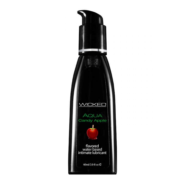 WICKED AQUA CANDY APPLE FLAVORED 60ML - Wicked Sensual Care