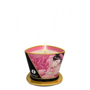 Shunga aromātiska masāžas svece (170 ml) - MASSAGE CANDLE ROSES