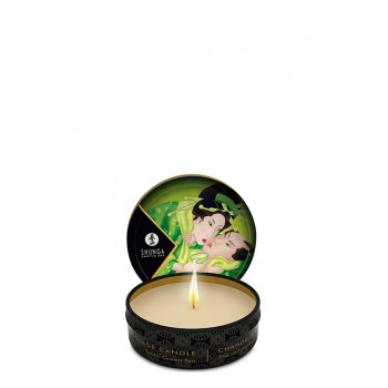 Shunga aromātiska masāžas svece (30 ml) - MASSAGE CANDLE EXOTIC GREEN TEA 30ML