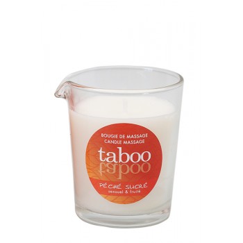 Taboo Péché Sucré masāžas svece (60 g) - TABOO PECHE SUCRE CANDLE FOR HER