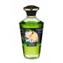 Shunga sildošā afrodīziju masāžas eļļa (100 ml) - APHRODISIAC OIL EXOTIC GREEN TEA 100ML - Shunga