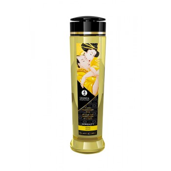 Shunga masāžas eļļa (240 ml) - EROTIC MASSAGE OIL SERENITY MONOI