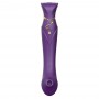 Zalo - Queen Set G-Spot Pulsewave Vibrator Twilight Purple - Zalo