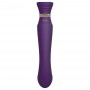 Zalo - Queen Set G-Spot Pulsewave Vibrator Twilight Purple - Zalo