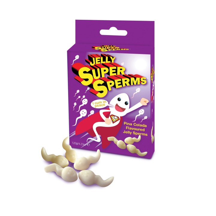 Jelly Super Sperms Pina Colada Flavour - Spencer & Fleetwood