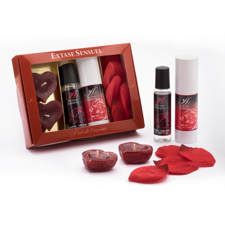 Extase Sensuel - Coffret Tentation Rouge - Extase Sensuel