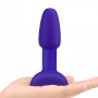 B-Vibe - Rimming Petite Remote Control Plug Purple - b-Vibe