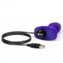 B-Vibe - Rimming Petite Remote Control Plug Purple - b-Vibe