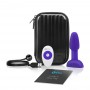 B-Vibe - Rimming Petite Remote Control Plug Purple - b-Vibe
