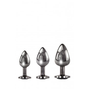 BLACK GEM ANAL PLUG SET BLACK GEM ANAL PLUG SET