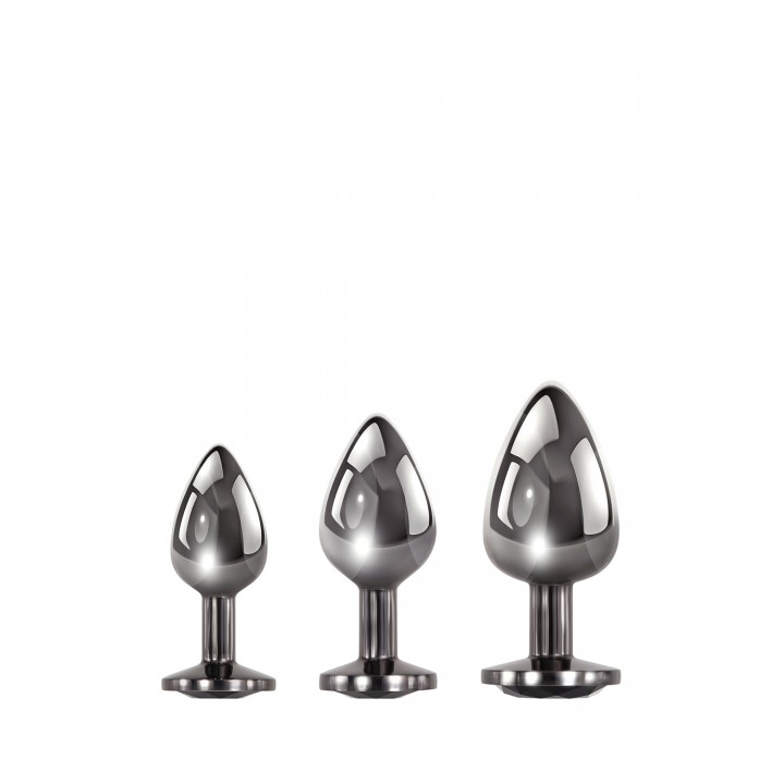 BLACK GEM ANAL PLUG SET - Evolved
