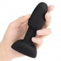 B-Vibe - Rimming Petite Remote Control Plug Black - b-Vibe