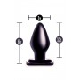 ANAL ADVENTURES XXL PLUG BLACK - Blush