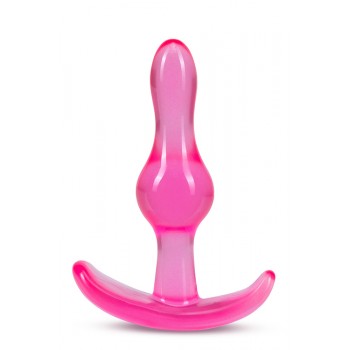 B YOURS CURVY ANAL PLUG PINK