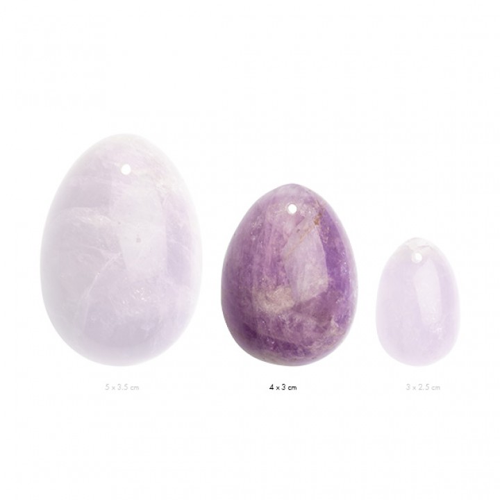 La Gemmes - Yoni Egg Pure Amethyst (M) - La Gemmes