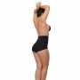 Bye Bra - Padded Panties High Waist Black S - Bye Bra