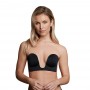 Bye Bra - Seamless U-Style Bra Cup A Black - Bye Bra