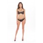 DARE ME 2PC BRA AND PANTY SET BLACK, M/L - Rene Rofe Lingerie