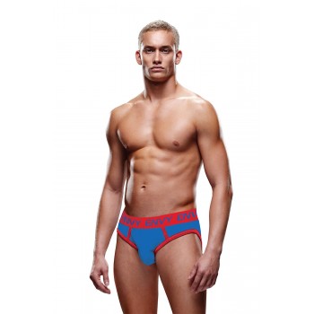 SOLID ENVY JOCK BLUE RED, S/M