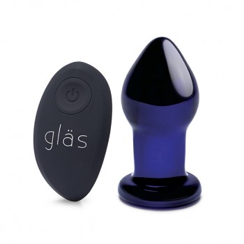 Glas - Rechargeable Remote Controlled Vibrating Butt Plug