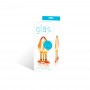 Glas - Over Easy Glass Butt Plug - Glas