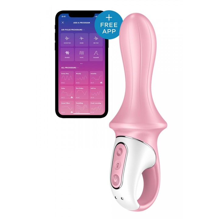 SATISFYER AIR PUMP BOOTY 5 CONNECT APP RED - Satisfyer