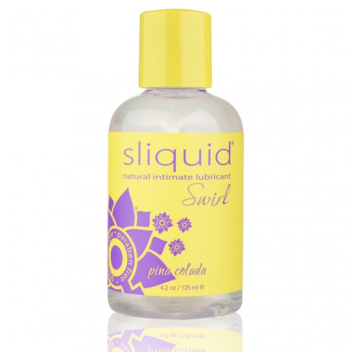 Sliquid - Naturals Swirl Lubricant Pina Colada 125 ml - Sliquid