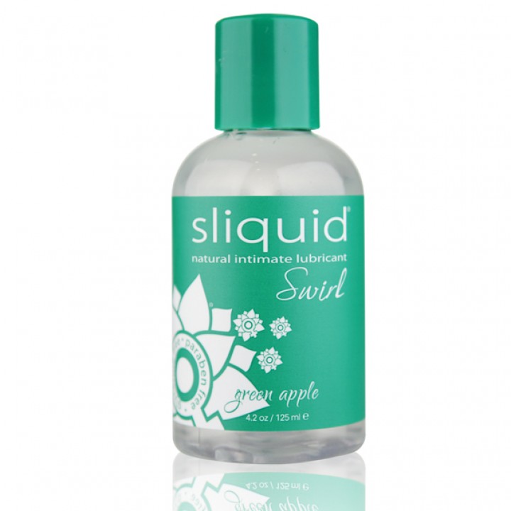 Sliquid - Naturals Swirl Lubricant Green Apple 125 ml - Sliquid