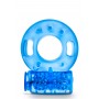 STAY HARD REUSABLE COCK RING BLUE - Blush