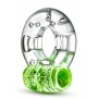 PLAY WITH ME AROUSER VIBRATING C-RING GREEN - Blush