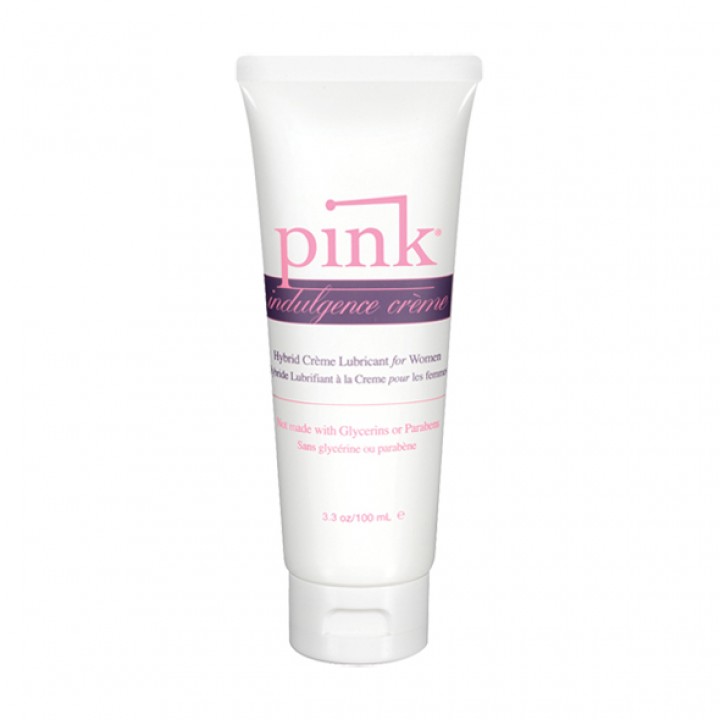 Pink - Indulgence Hybrid Creme Lubricant 100 ml - Pink