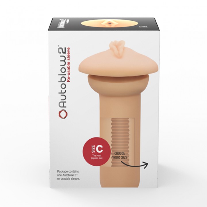 Autoblow - 2 Plus XT Vagina Sleeve C - Autoblow