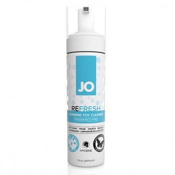 JO Refresh putojošs līdzeklis seksa rotaļlietu tīrīšanai (200 ml) - System JO - Refresh Foaming Toy Cleaner 207 ml