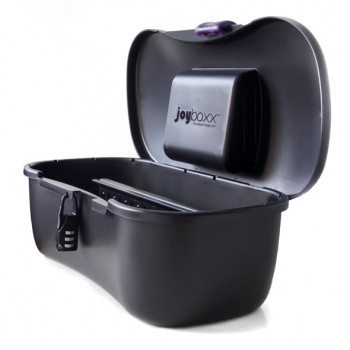 Joyboxx kaste seksa rotaļlietu glabāšanai Melns