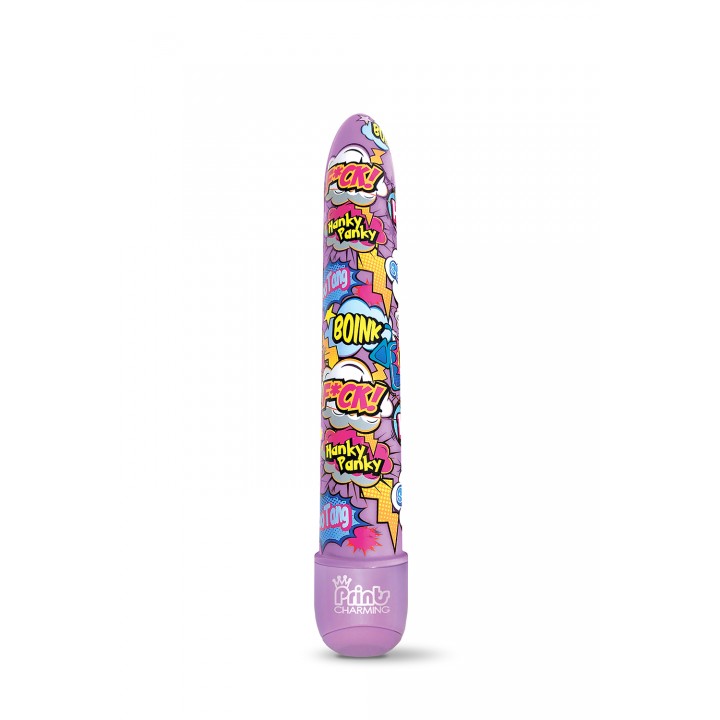 PRINTS CHARMING POP TEASE 7" CLASSIC VIBE FUCK PURPLE - Global Novelties