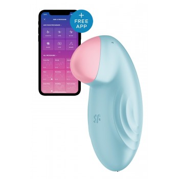 SATISFYER TROPICAL TIP LIGHT BLUE