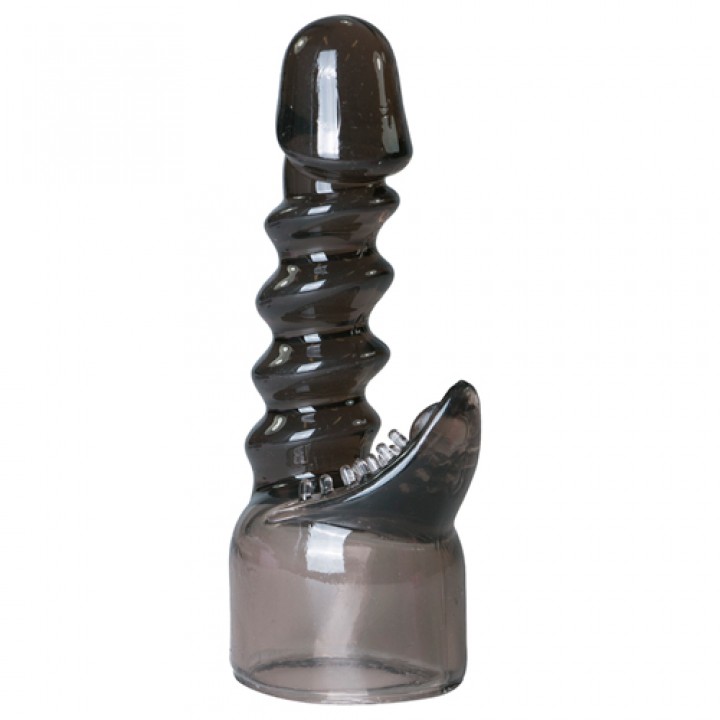 Easytoys Spiral Wand Attachment - Black - Easytoys Wand Collection