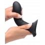 Squeeze-It Phallic Dildo - Black - Squeeze-It