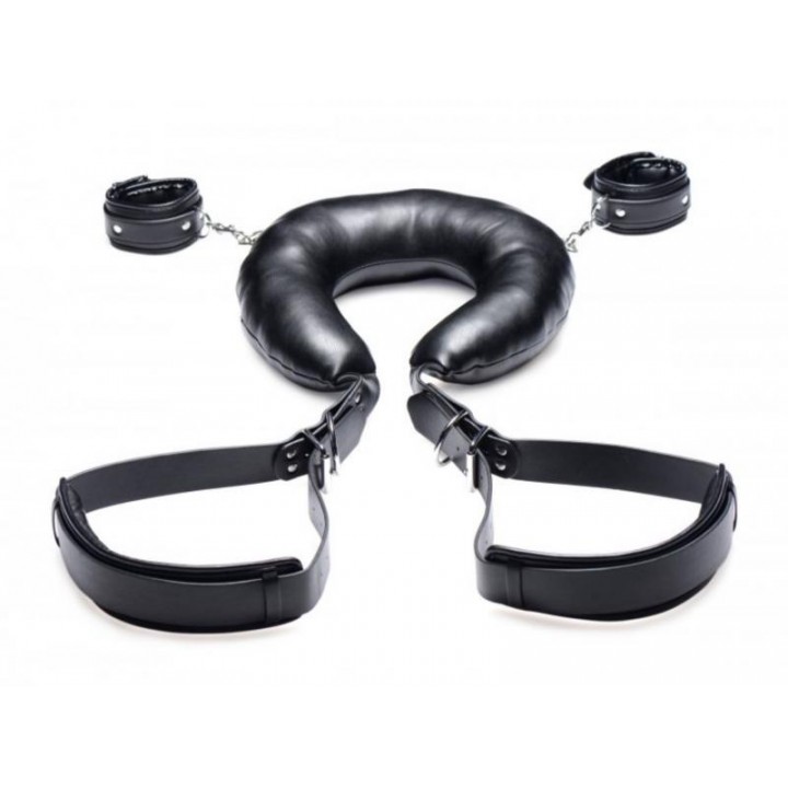 Adjustable Position Strap Set With Cuffs - Strict