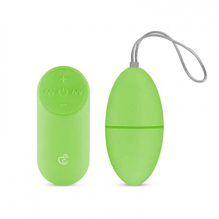 Easytoys Remote Control Vibrating Egg - Green - Easytoys Mini Vibe Collection