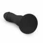 Black Silicone Suction Cup Dildo - Easytoys Anal Collection