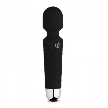 EasyToys Mini Wand Vibrator - Black