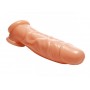 Realistic Flesh Penis Enhancer and Ball Stretcher - Size Matters