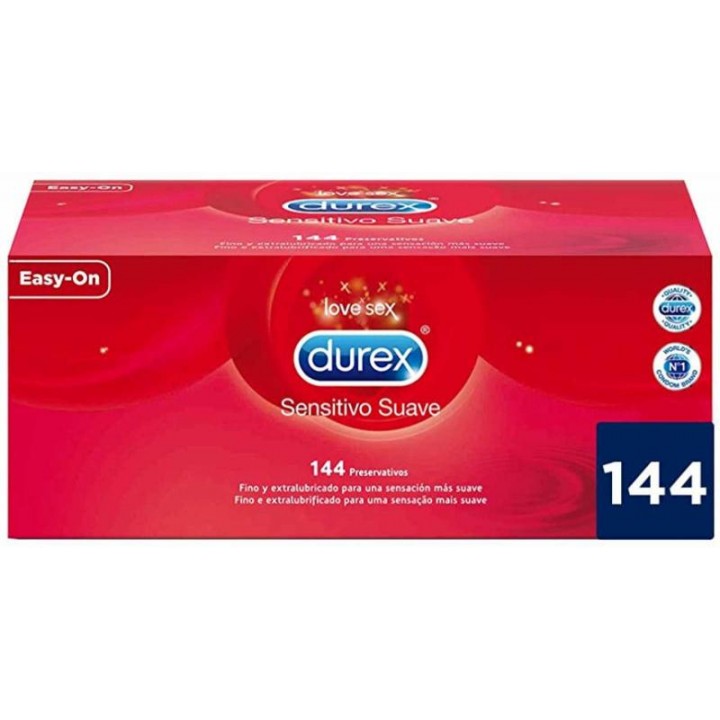 Durex Sensitivo Suave Condooms - 144 pce - Durex