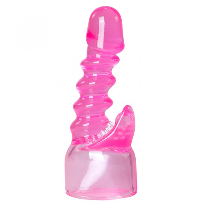 Easytoys Spiral Wand Attachment - Pink - Easytoys Wand Collection