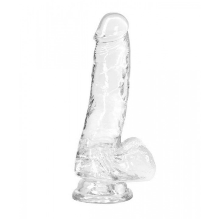 Crystal Addiction - Transparent Dildo - 18 cm - Addiction