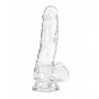 Crystal Addiction - Transparent Dildo - 18 cm - Addiction